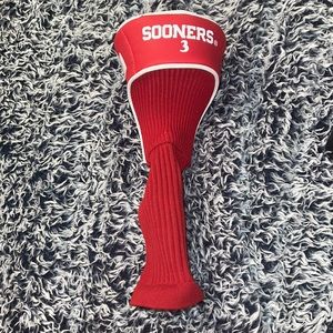 Ou Sooners 3 wood head cover. New. Never used